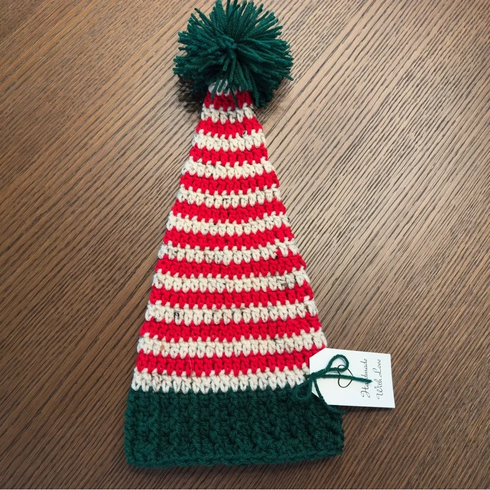 NWT Christmas Infant Elf Hat Sz 6-12 mos